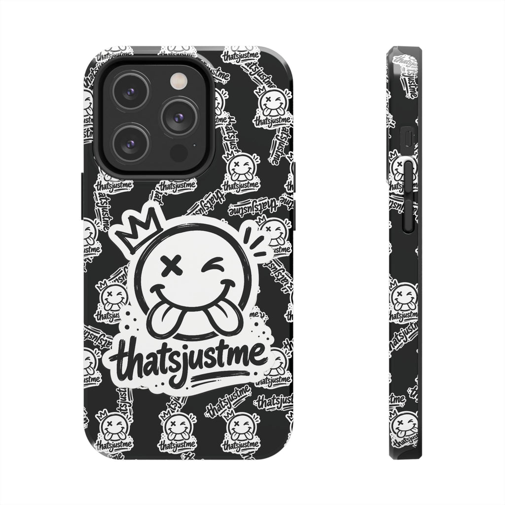 thatsjustme "Overload" Tough Phone Case - Black