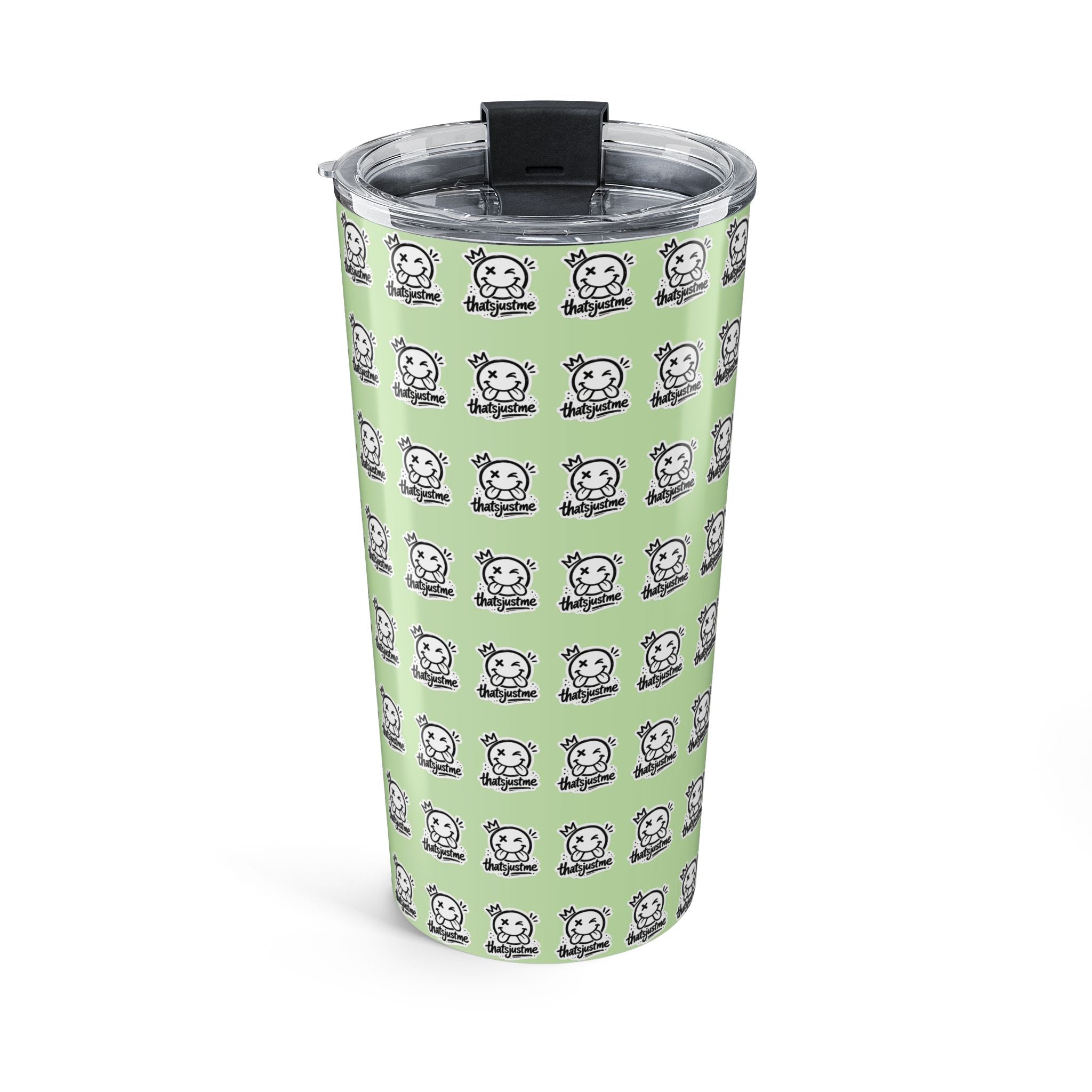 thatsjustme "OG" Crown Smiley 20oz Stainless Tumbler - Light Green