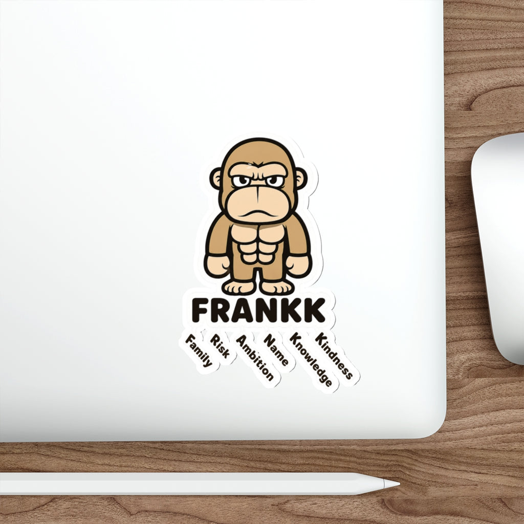 FRANKK The Ape "Acronym" - Die-Cut Sticker