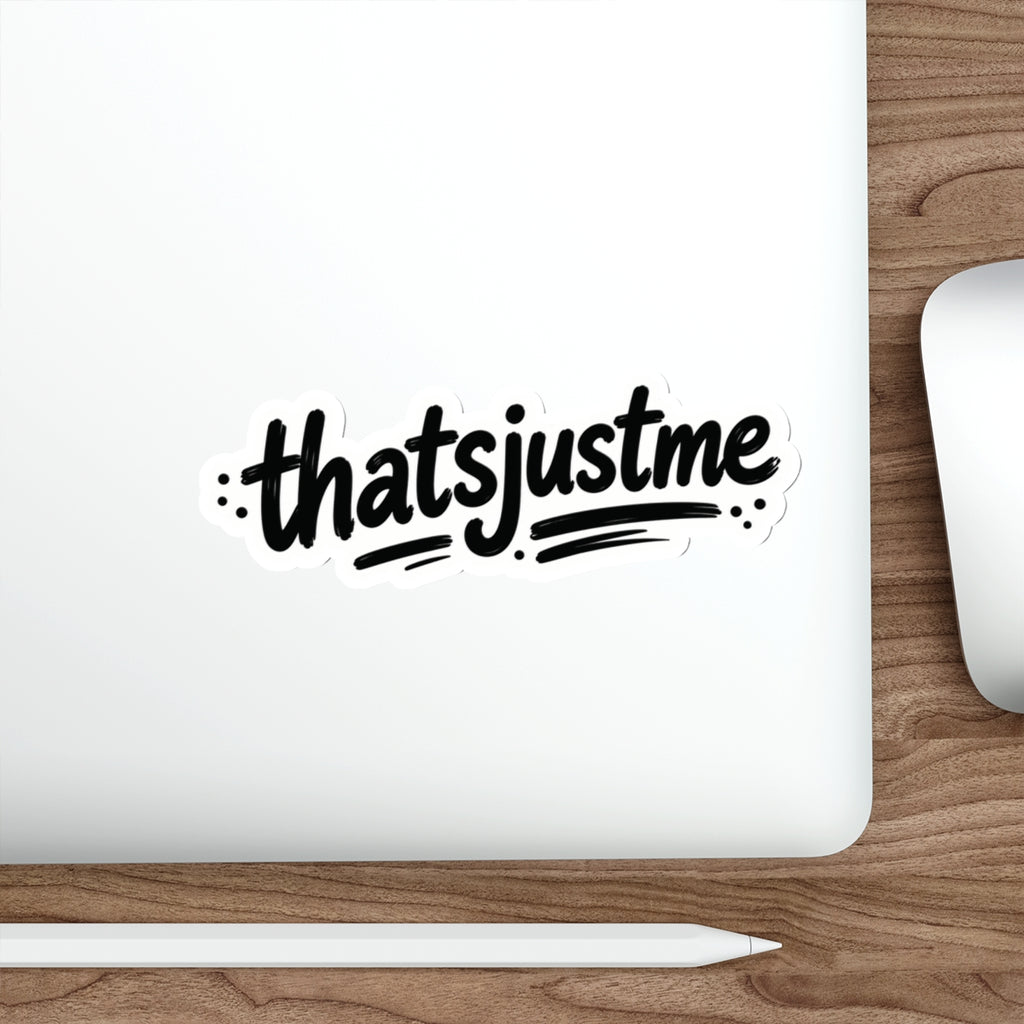 thatsjustme "OG" Text - Die Cut Sticker