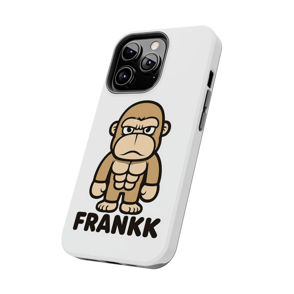 FRANKK The Ape "Essentials" Tough Phone Case - White