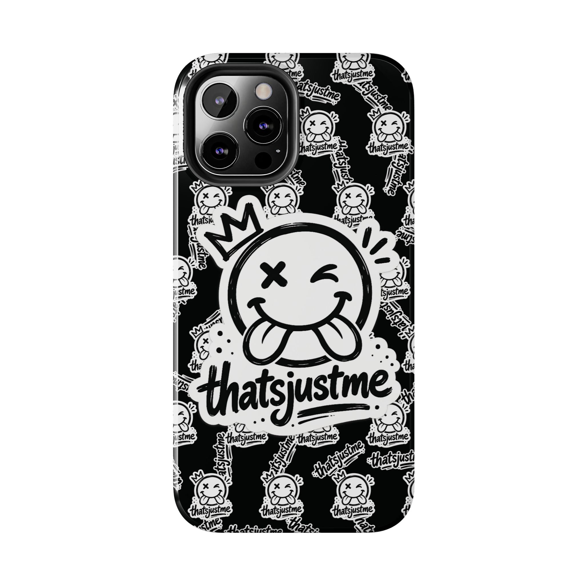 thatsjustme "Overload" Tough Phone Case - Black