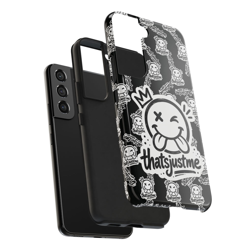 thatsjustme "Overload" Tough Phone Case - Black