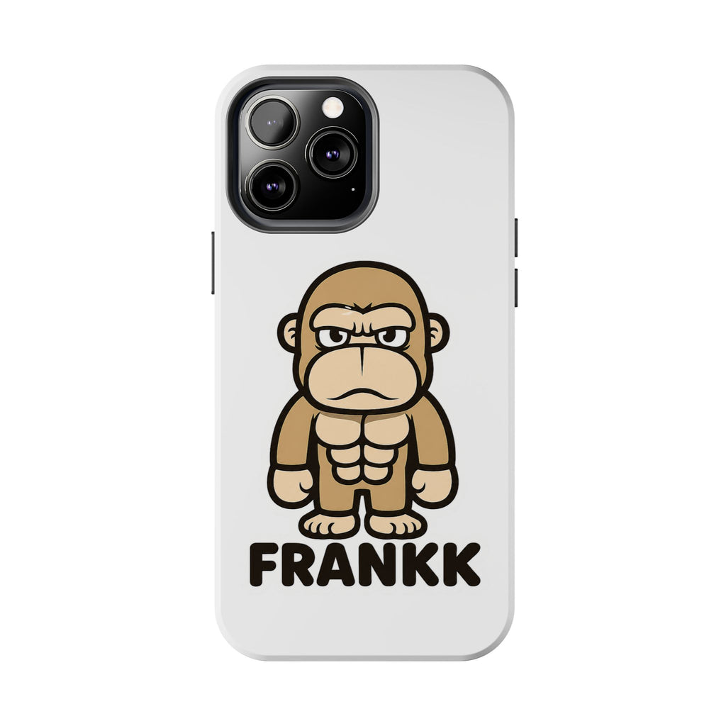 FRANKK The Ape "Essentials" Tough Phone Case - White