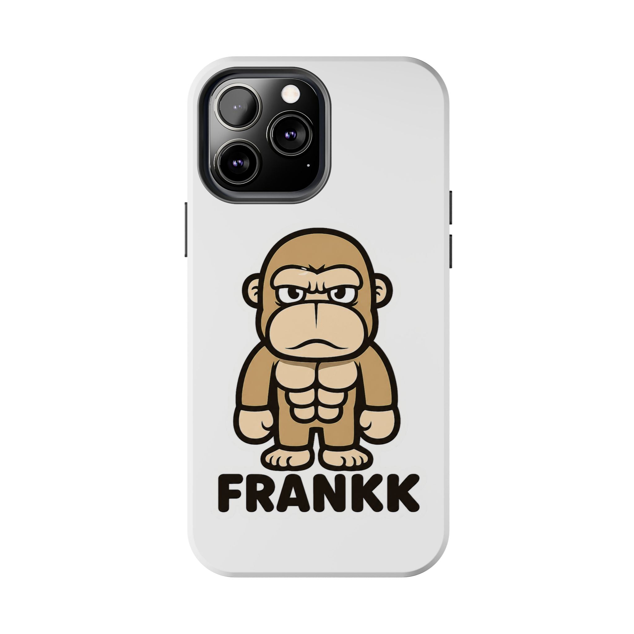 FRANKK The Ape "Essentials" Tough Phone Case - White