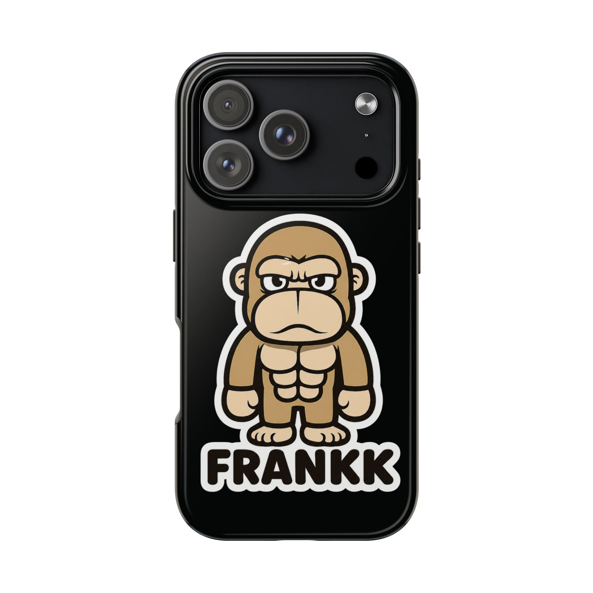 FRANKK The Ape "Essentials" Tough Phone Case - Black