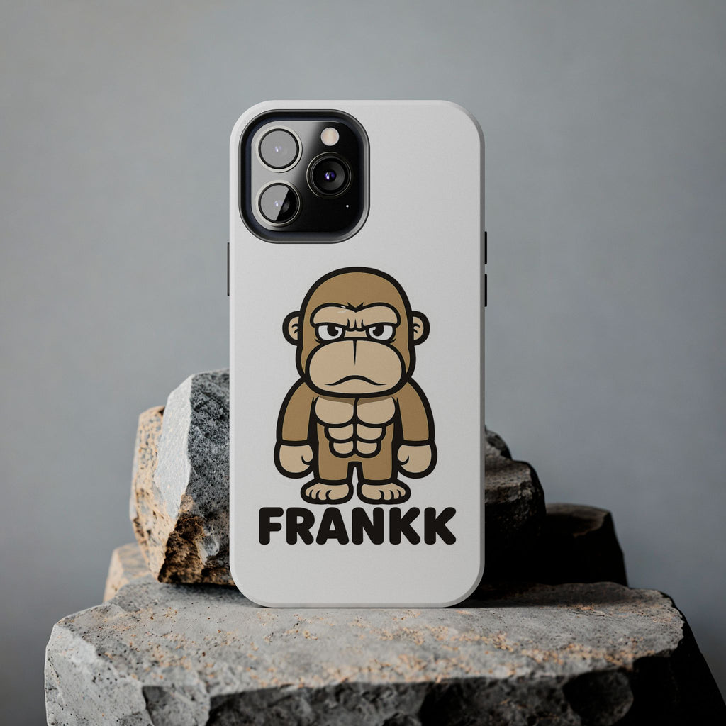 FRANKK The Ape "Essentials" Tough Phone Case - White