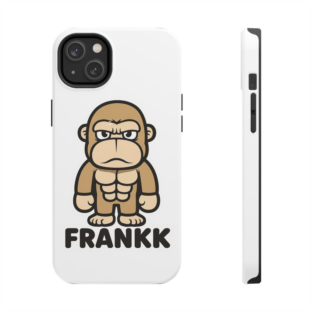 FRANKK The Ape "Essentials" Tough Phone Case - White