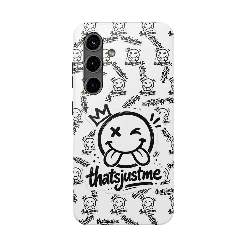 thatsjustme "Overload" Tough Phone Case - White