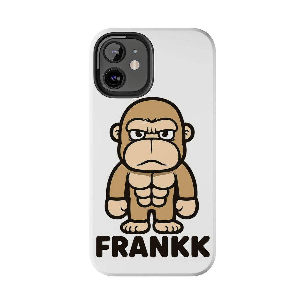FRANKK The Ape "Essentials" Tough Phone Case - White