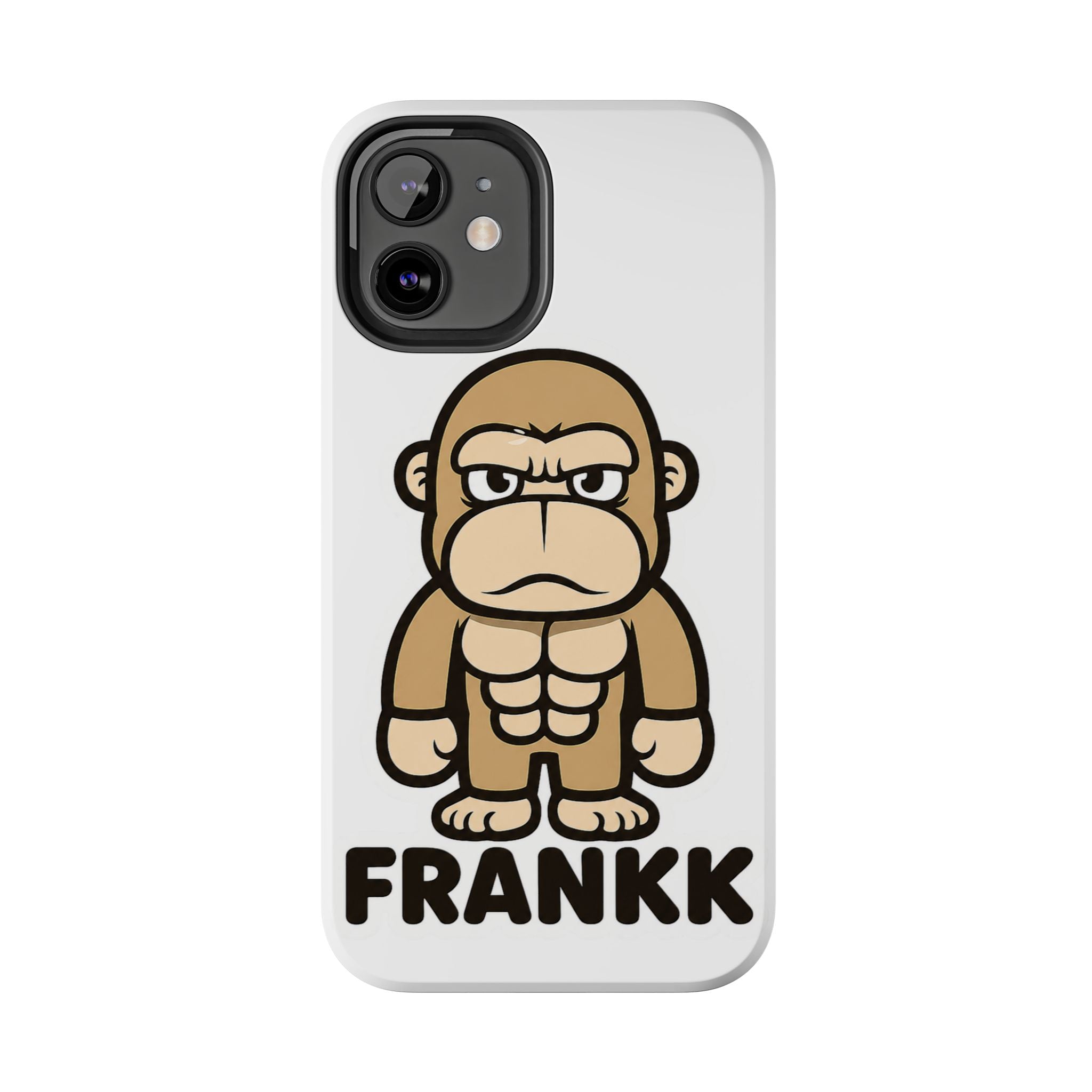 FRANKK The Ape "Essentials" Tough Phone Case - White