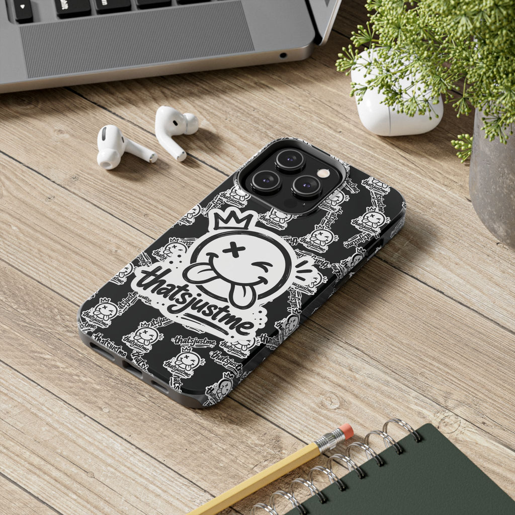 thatsjustme "Overload" Tough Phone Case - Black