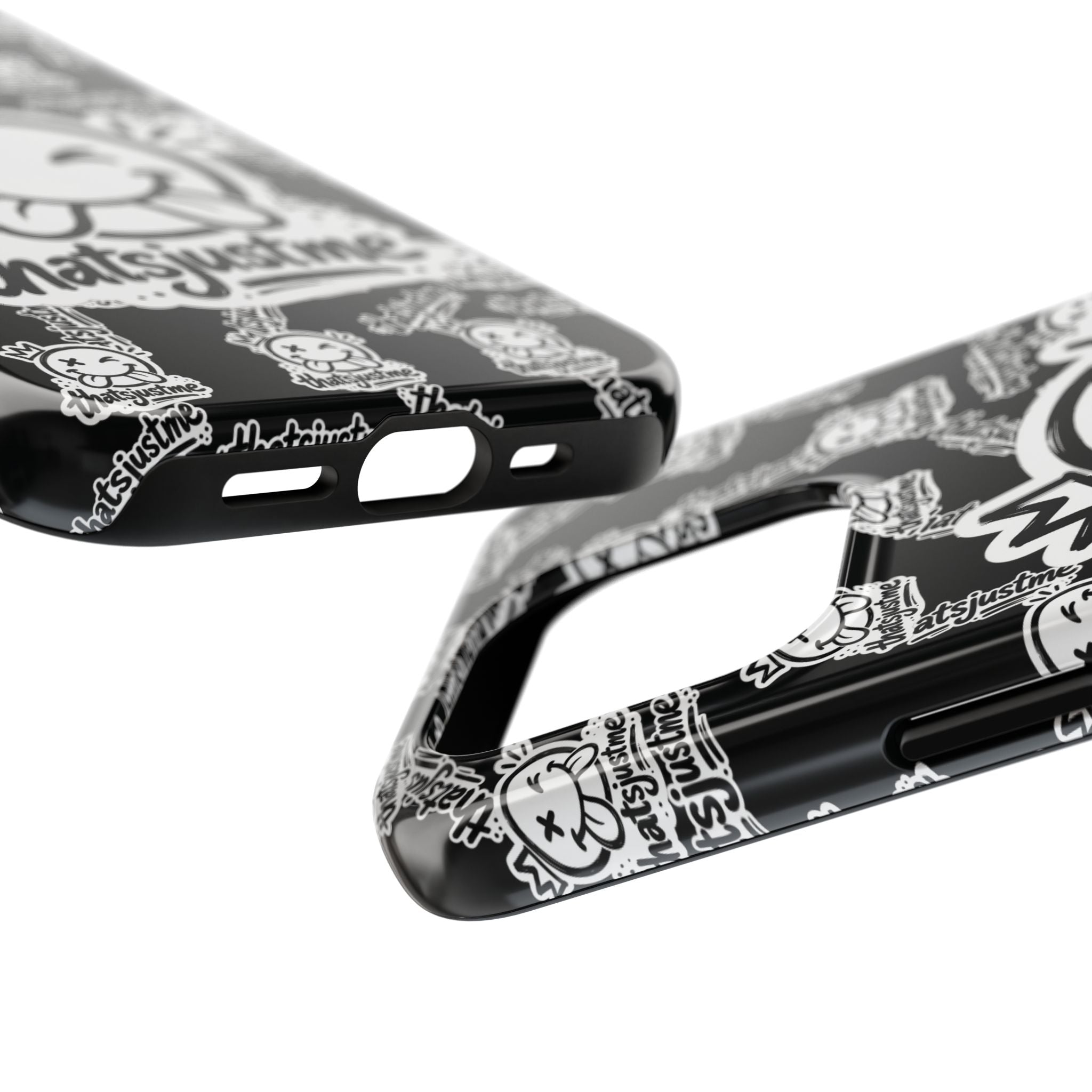 thatsjustme "Overload" Tough Phone Case - Black