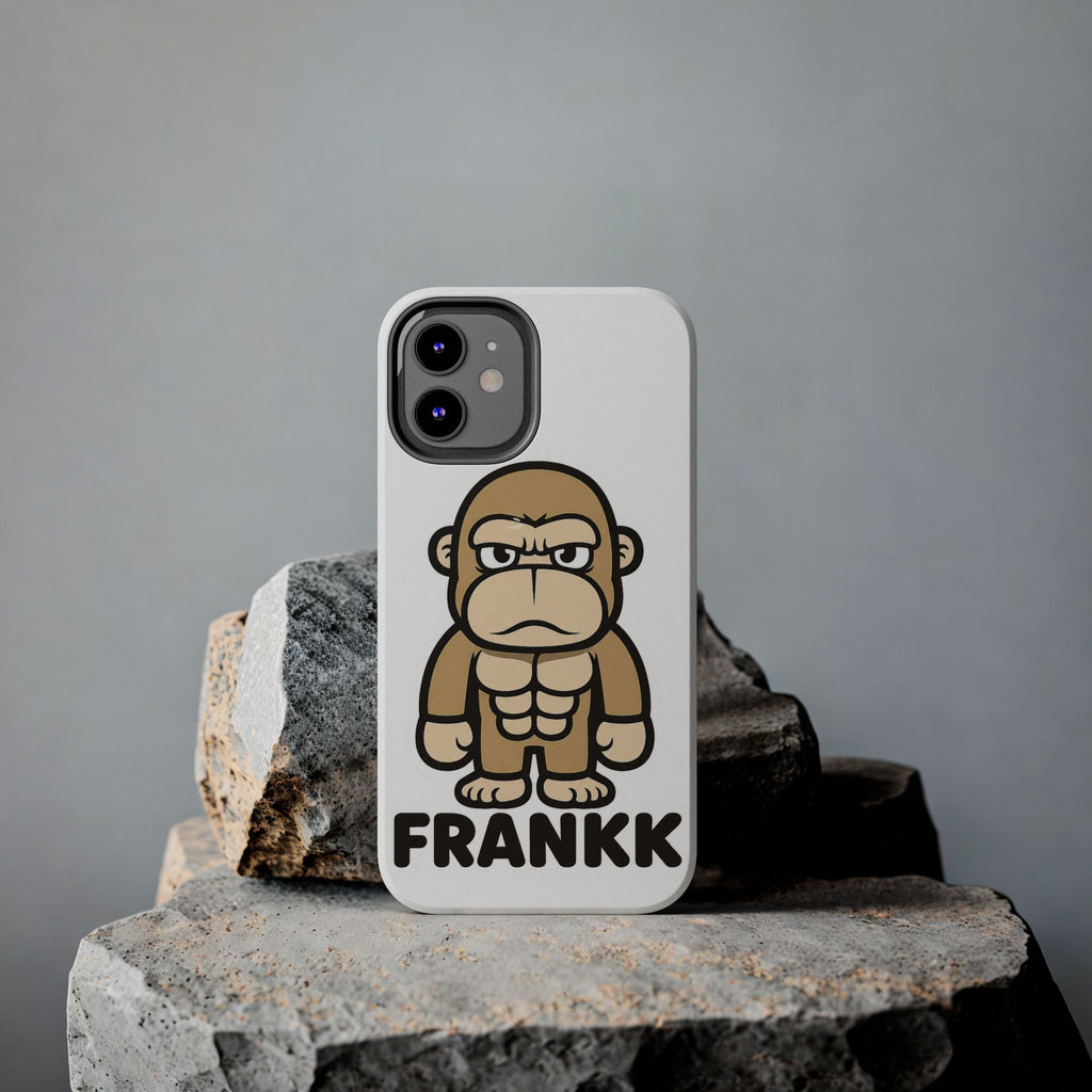 FRANKK The Ape "Essentials" Tough Phone Case - White