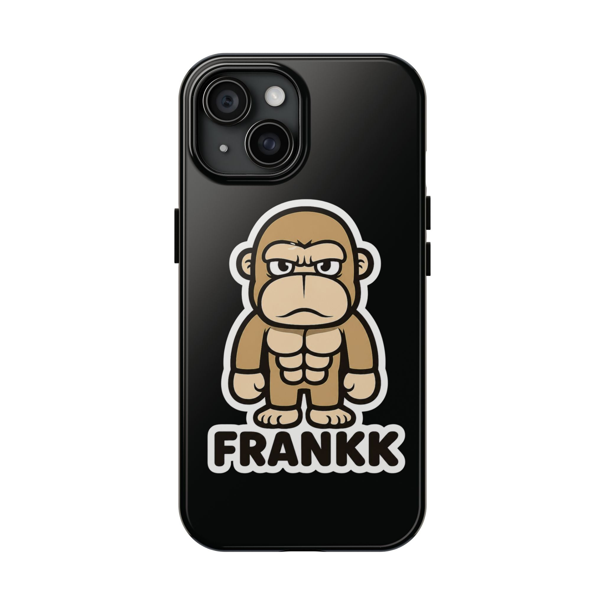 FRANKK The Ape "Essentials" Tough Phone Case - Black