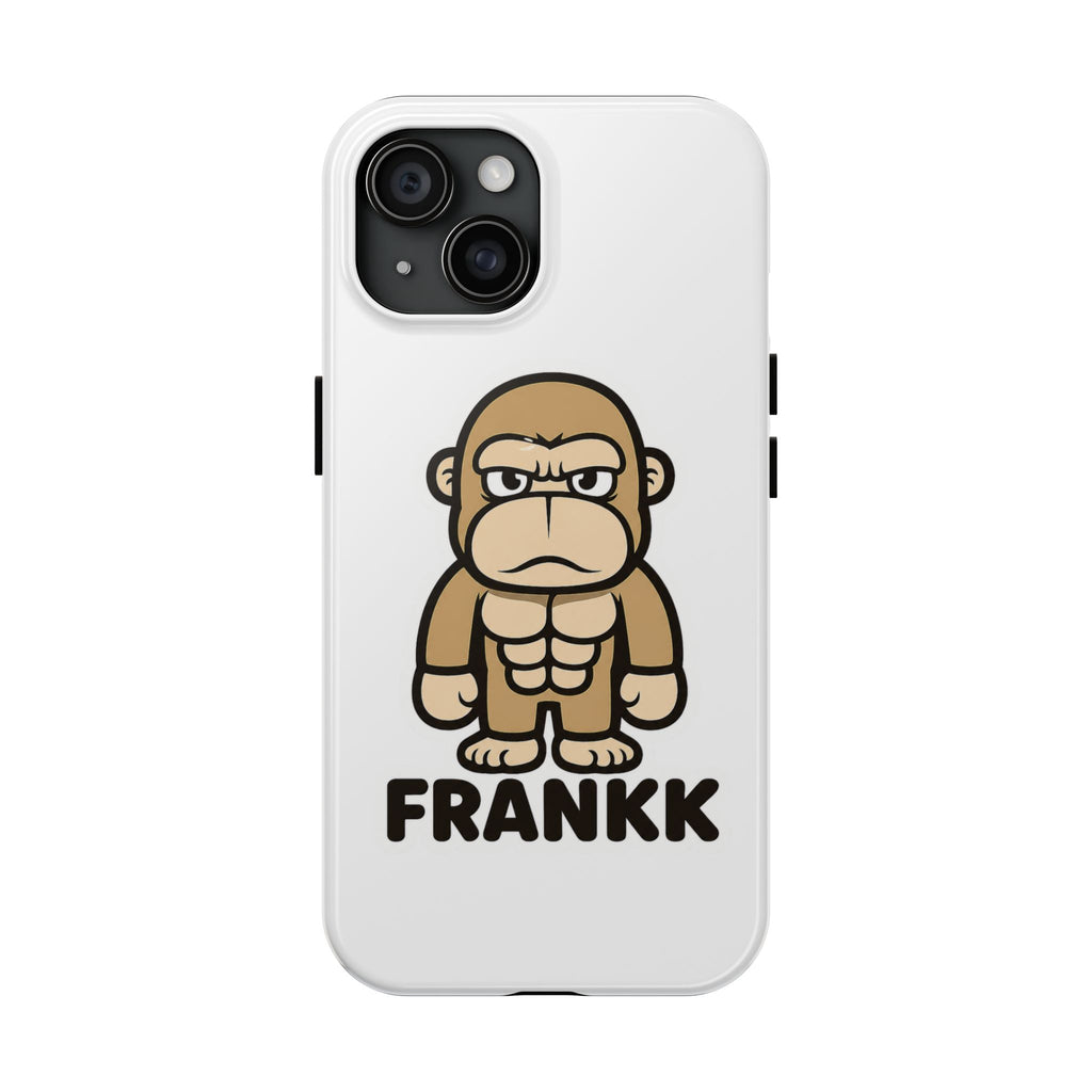 FRANKK The Ape "Essentials" Tough Phone Case - White