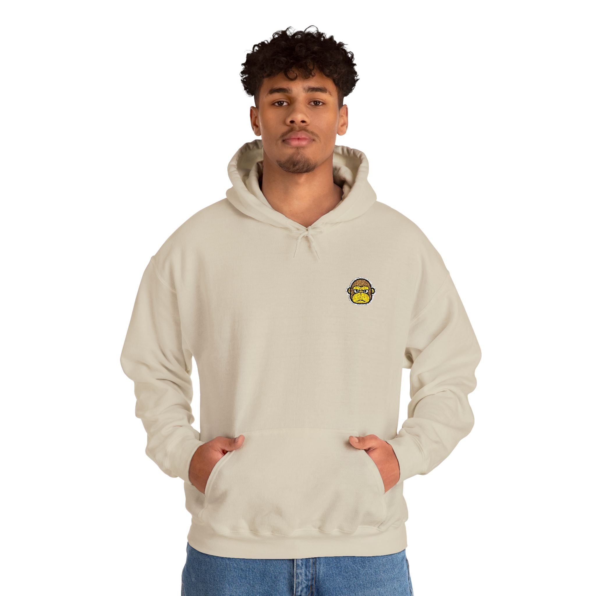 FRANKK The Ape "Essentials" Embroidered Hoodie 2 — Unisex Sweatshirt