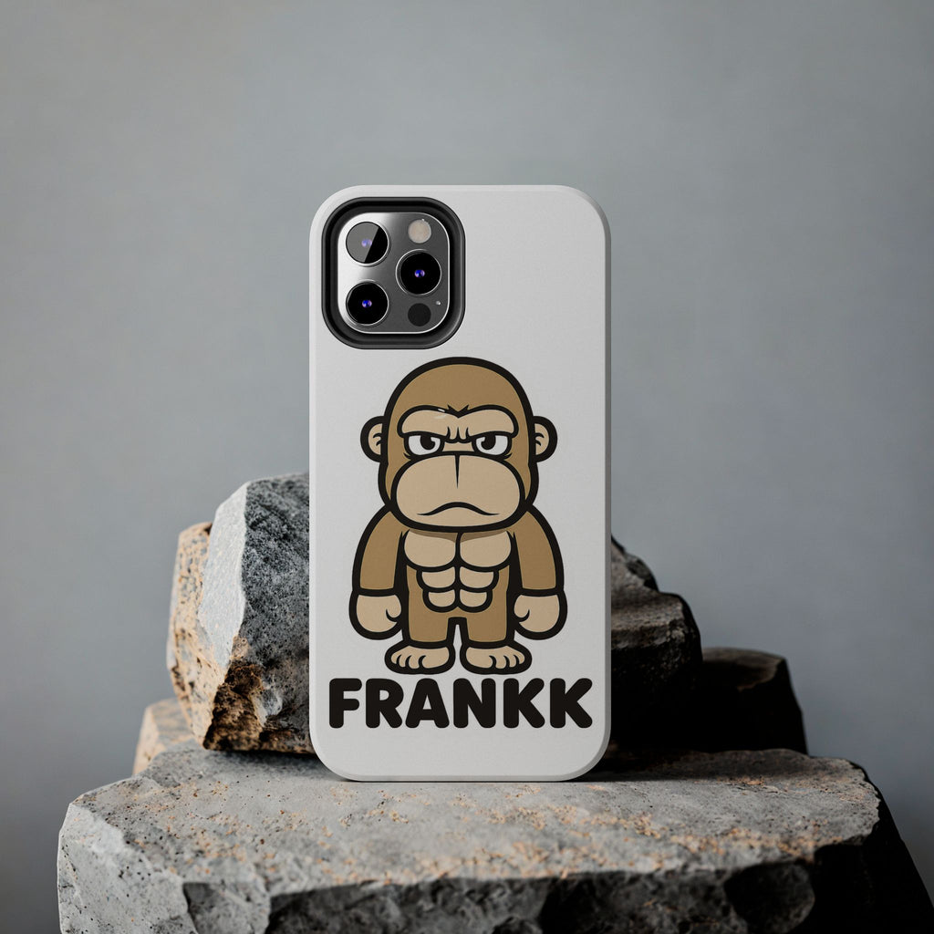 FRANKK The Ape "Essentials" Tough Phone Case - White