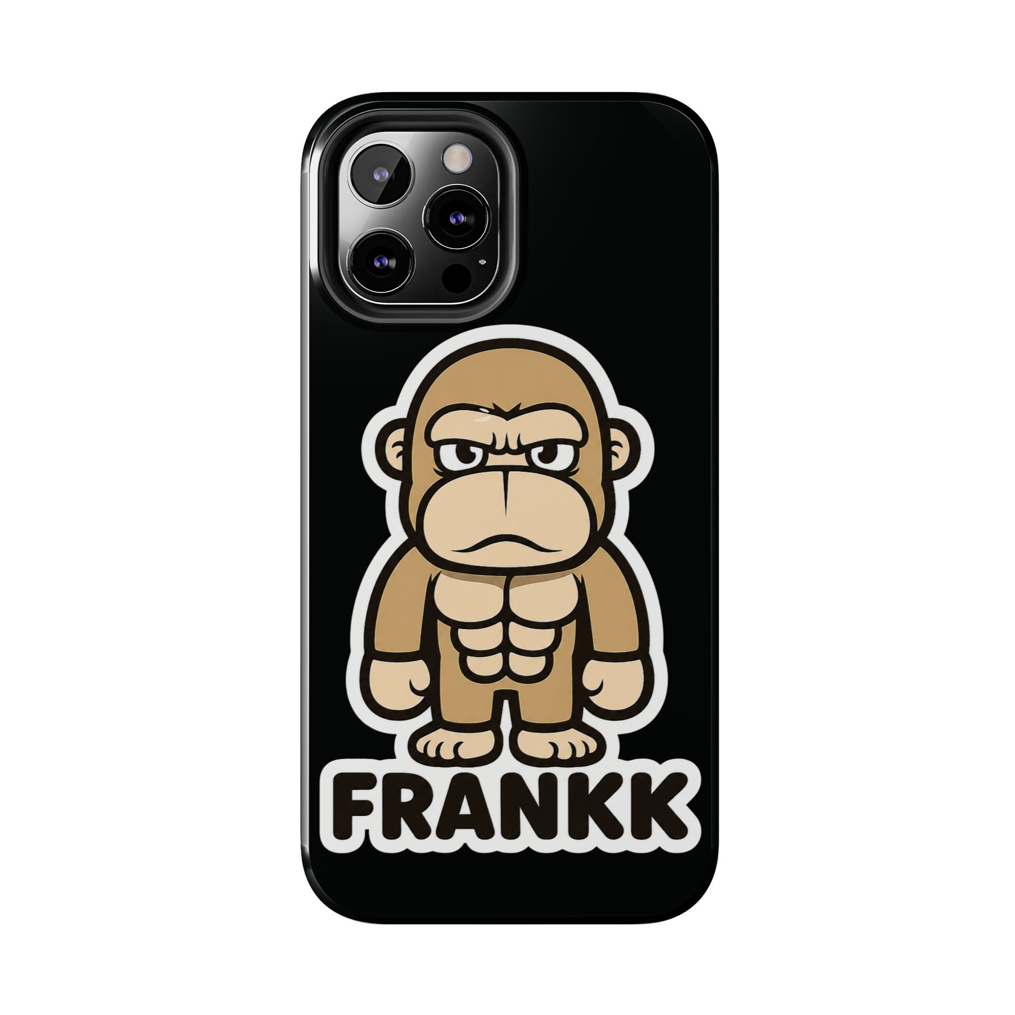 FRANKK The Ape "Essentials" Tough Phone Case - Black