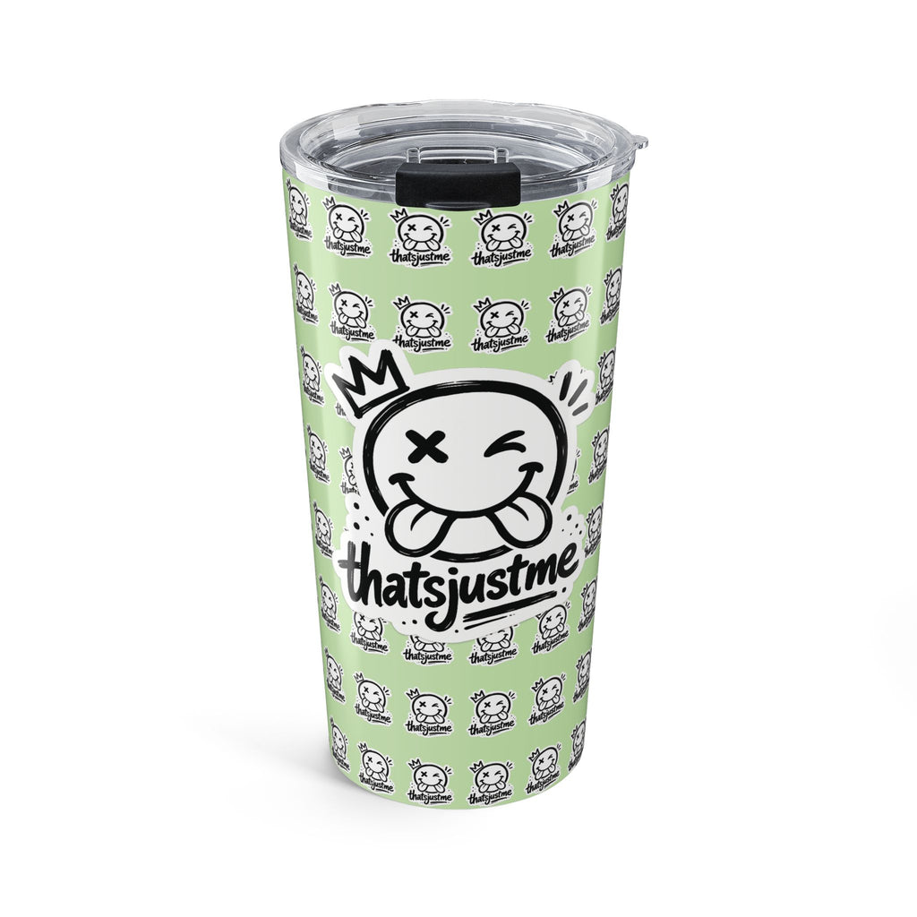 thatsjustme "OG" Crown Smiley 20oz Stainless Tumbler - Light Green