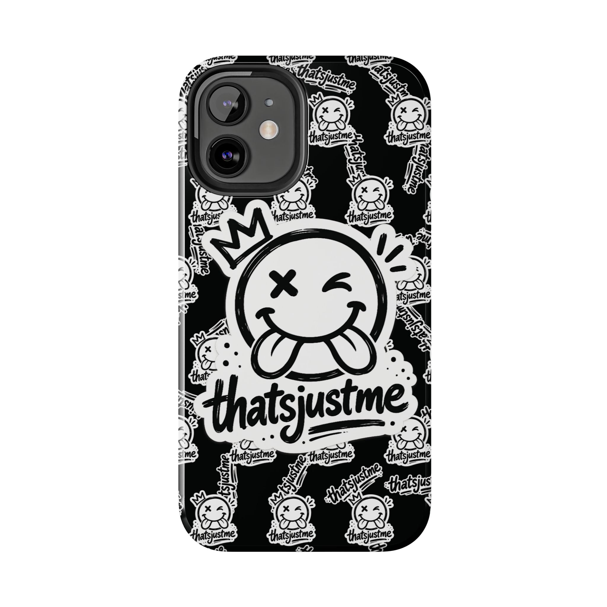 thatsjustme "Overload" Tough Phone Case - Black
