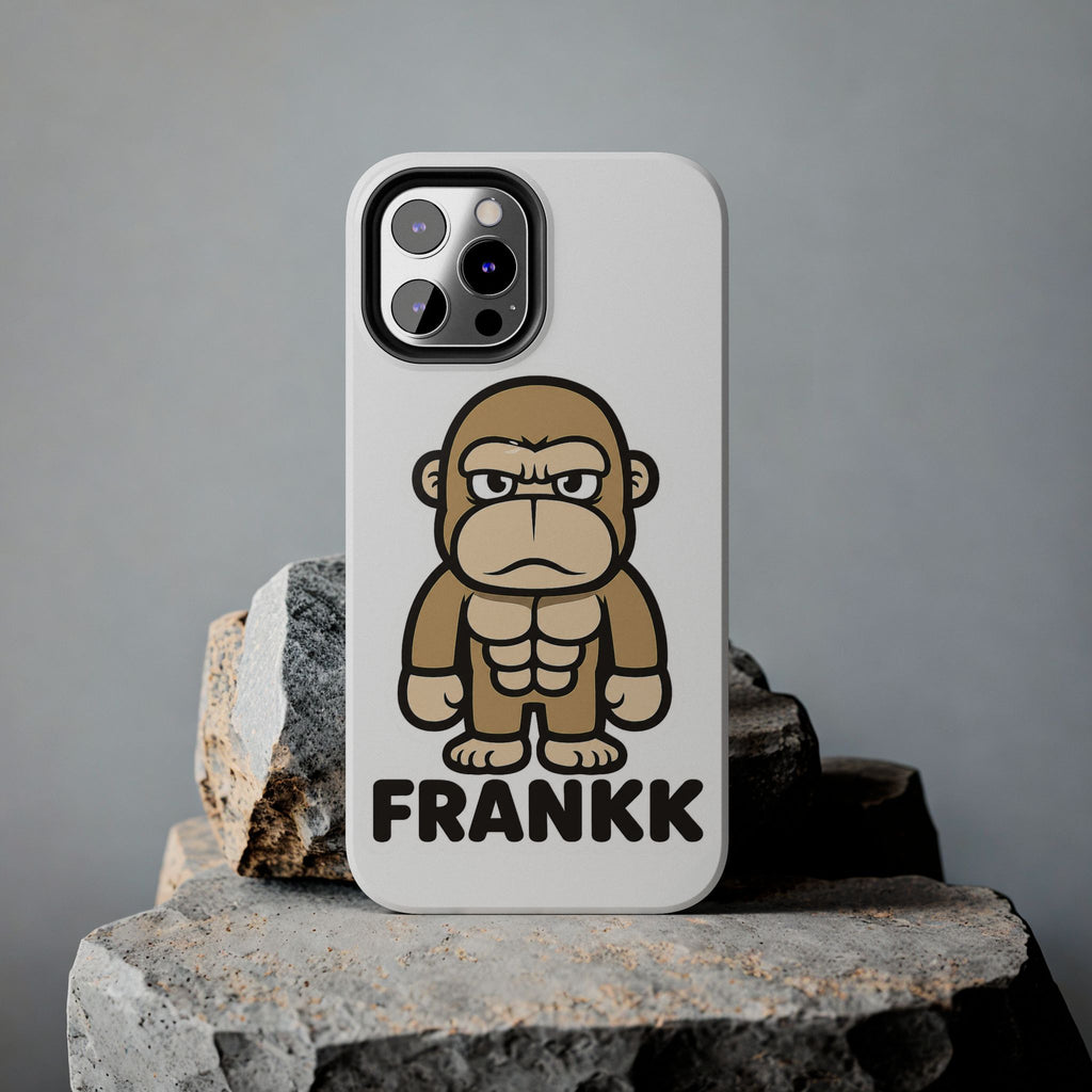 FRANKK The Ape "Essentials" Tough Phone Case - White