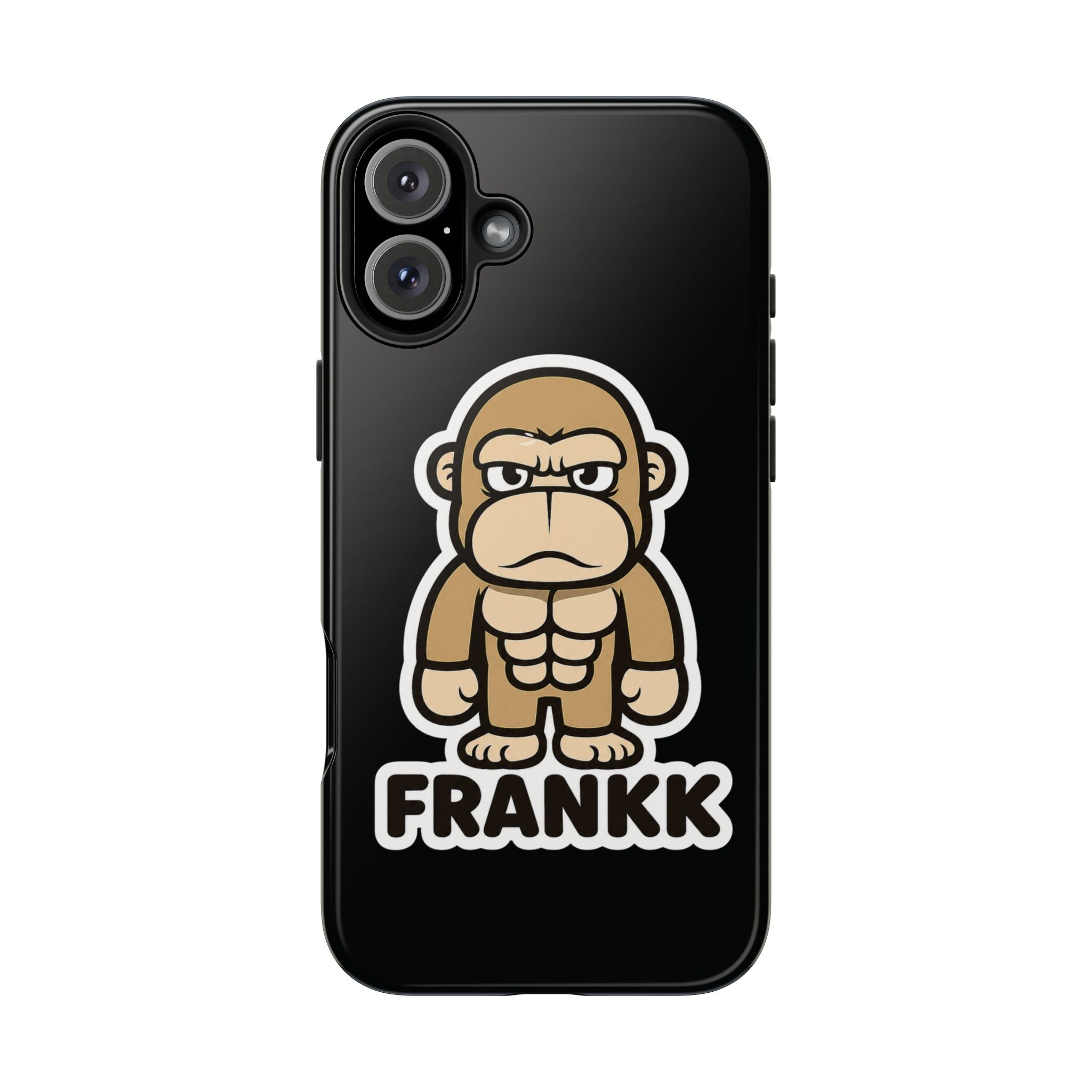 FRANKK The Ape "Essentials" Tough Phone Case - Black