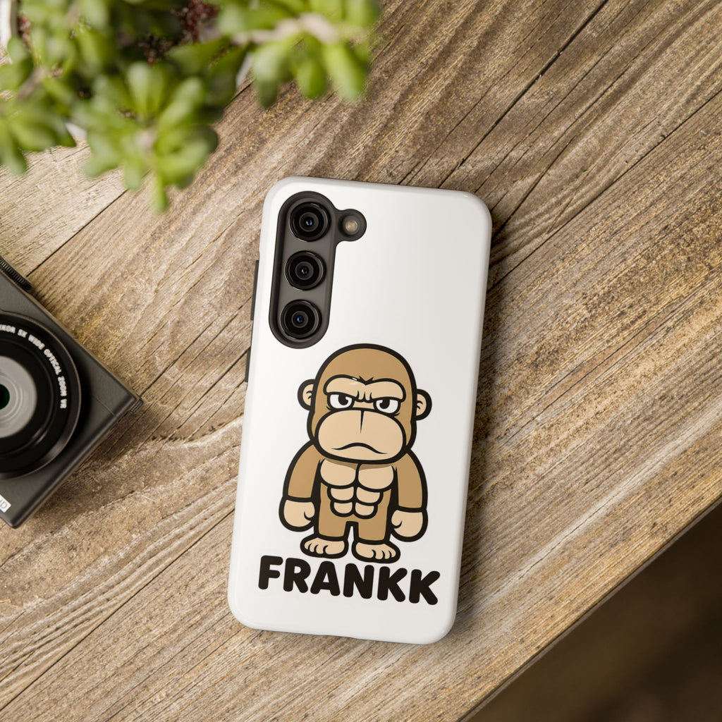 FRANKK The Ape "Essentials" Tough Phone Case - White
