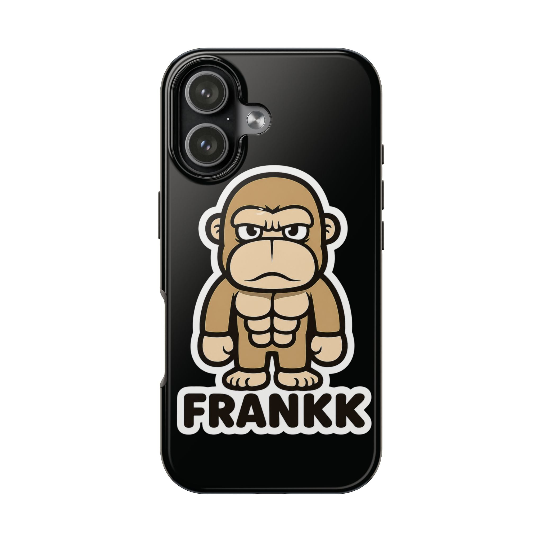 FRANKK The Ape "Essentials" Tough Phone Case - Black