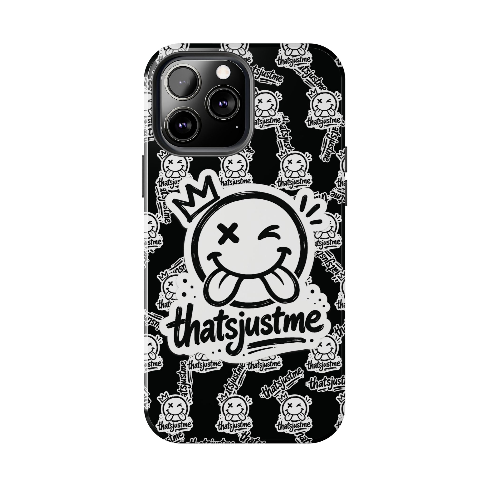 thatsjustme "Overload" Tough Phone Case - Black