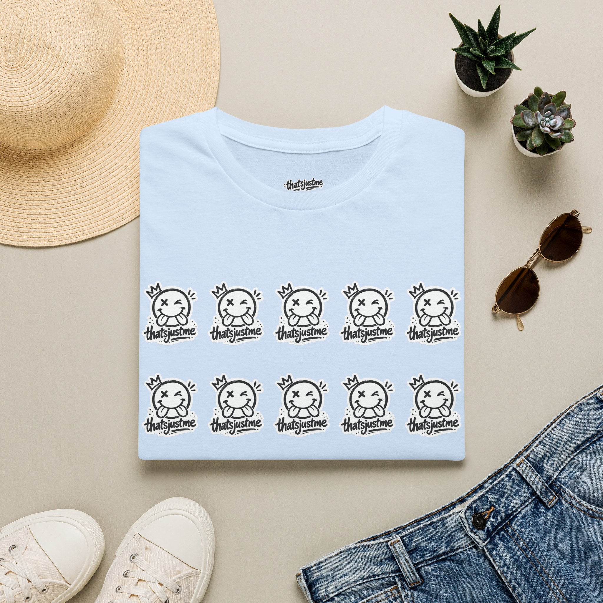 thatsjustme "OG" Repeated Graphic Tee - Unisex T-Shirt