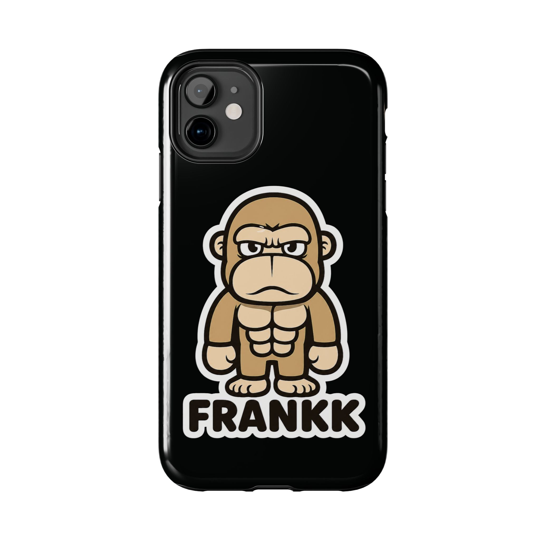 FRANKK The Ape "Essentials" Tough Phone Case - Black