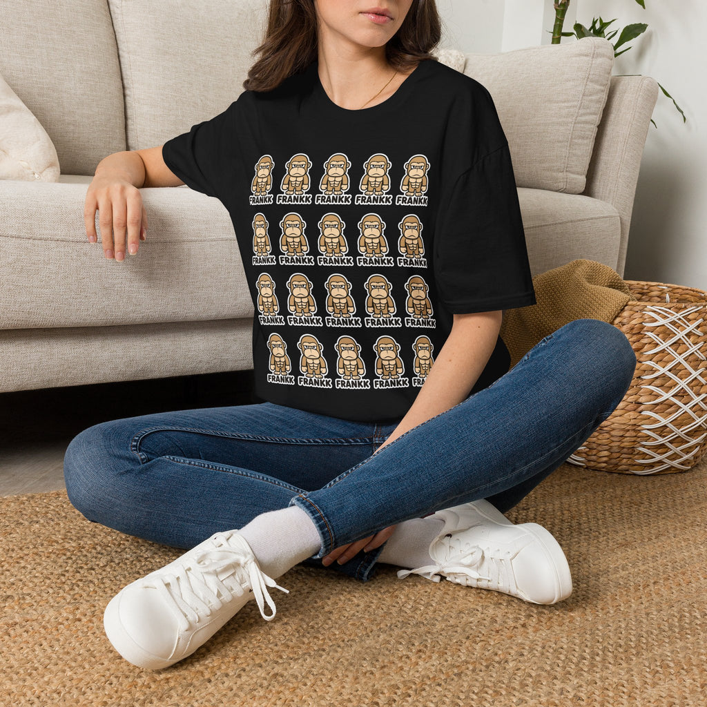 FRANKK The Ape Repeated "Essentials" Graphic Tee - Unisex T-Shirt