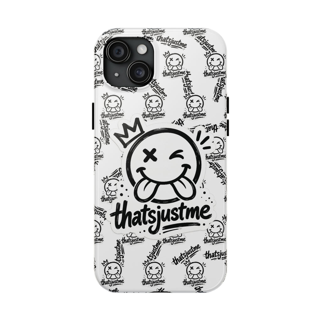 thatsjustme "Overload" Tough Phone Case - White