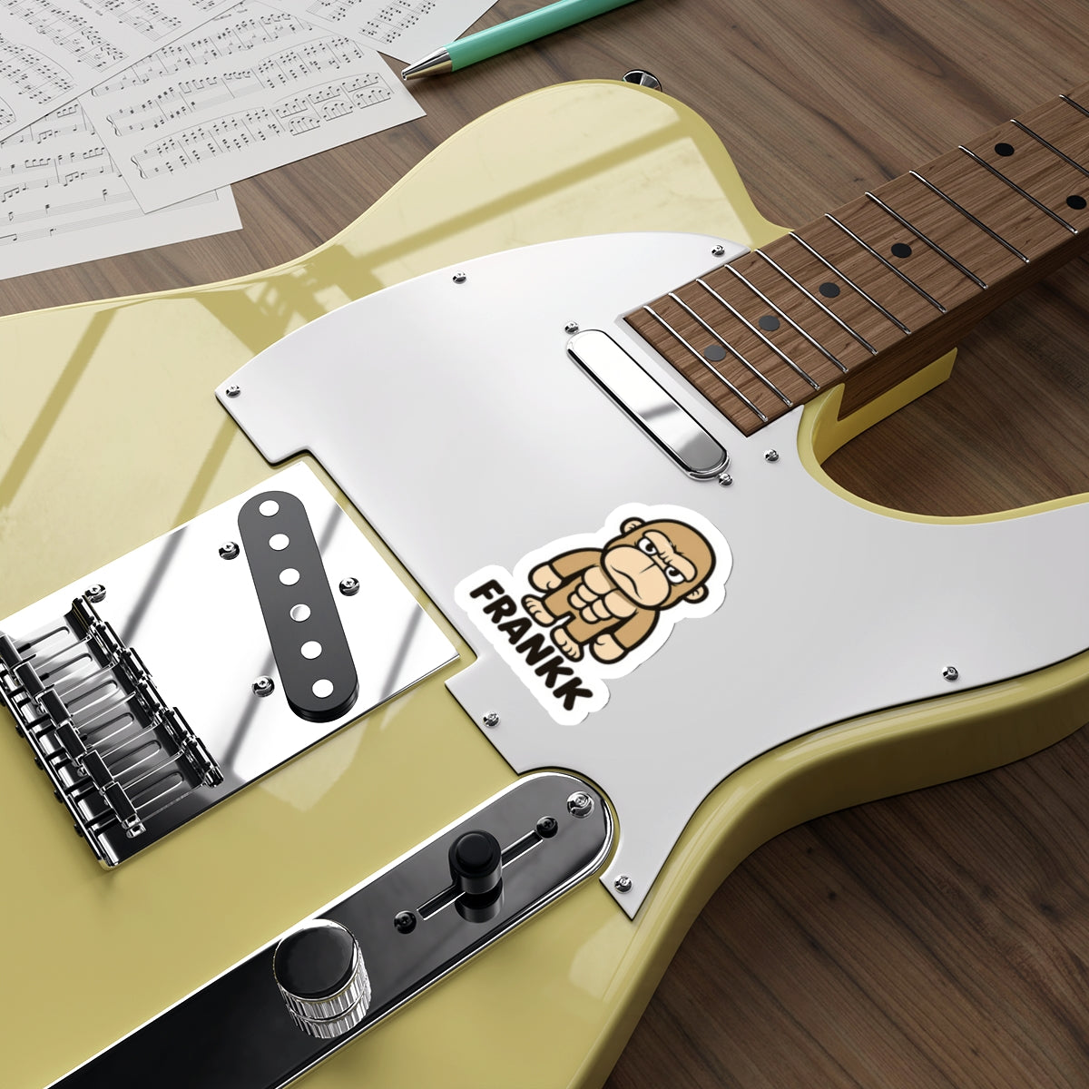 FRANKK The Ape "Essentials" - Die-Cut Sticker