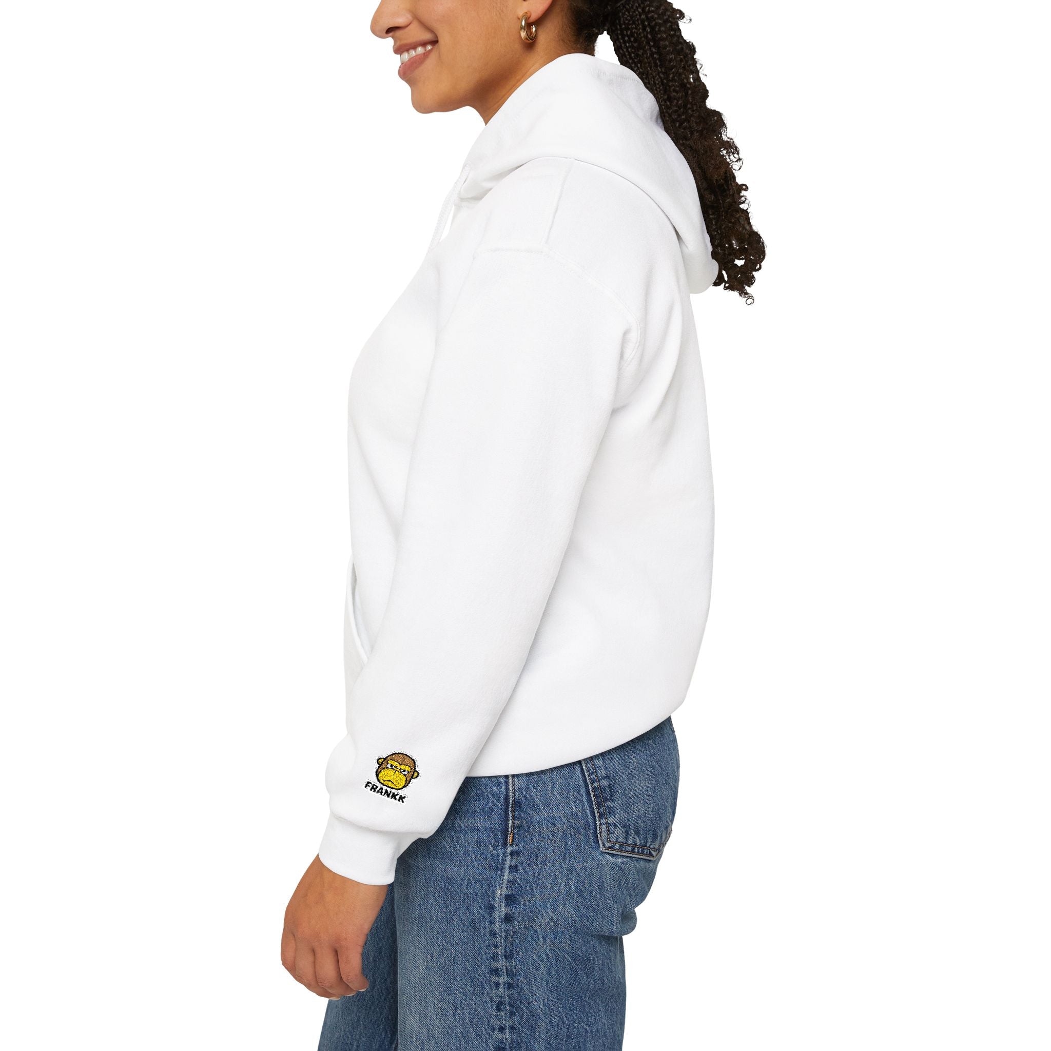FRANKK The Ape "Essentials" Embroidered Hoodie - Unisex Sweatshirt
