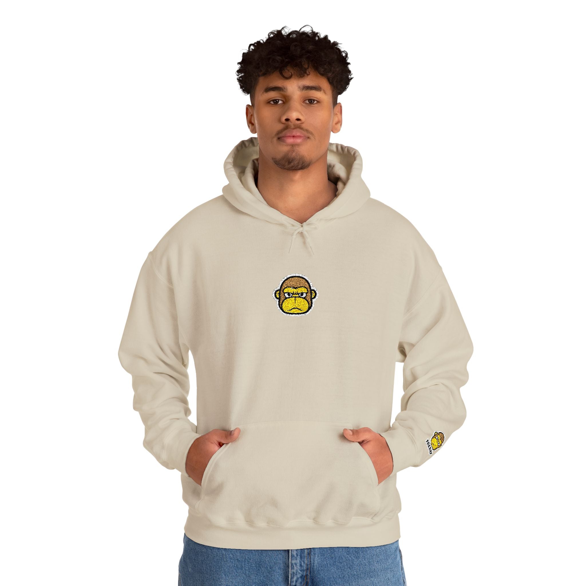 FRANKK The Ape "Essentials" Embroidered Hoodie - Unisex Sweatshirt