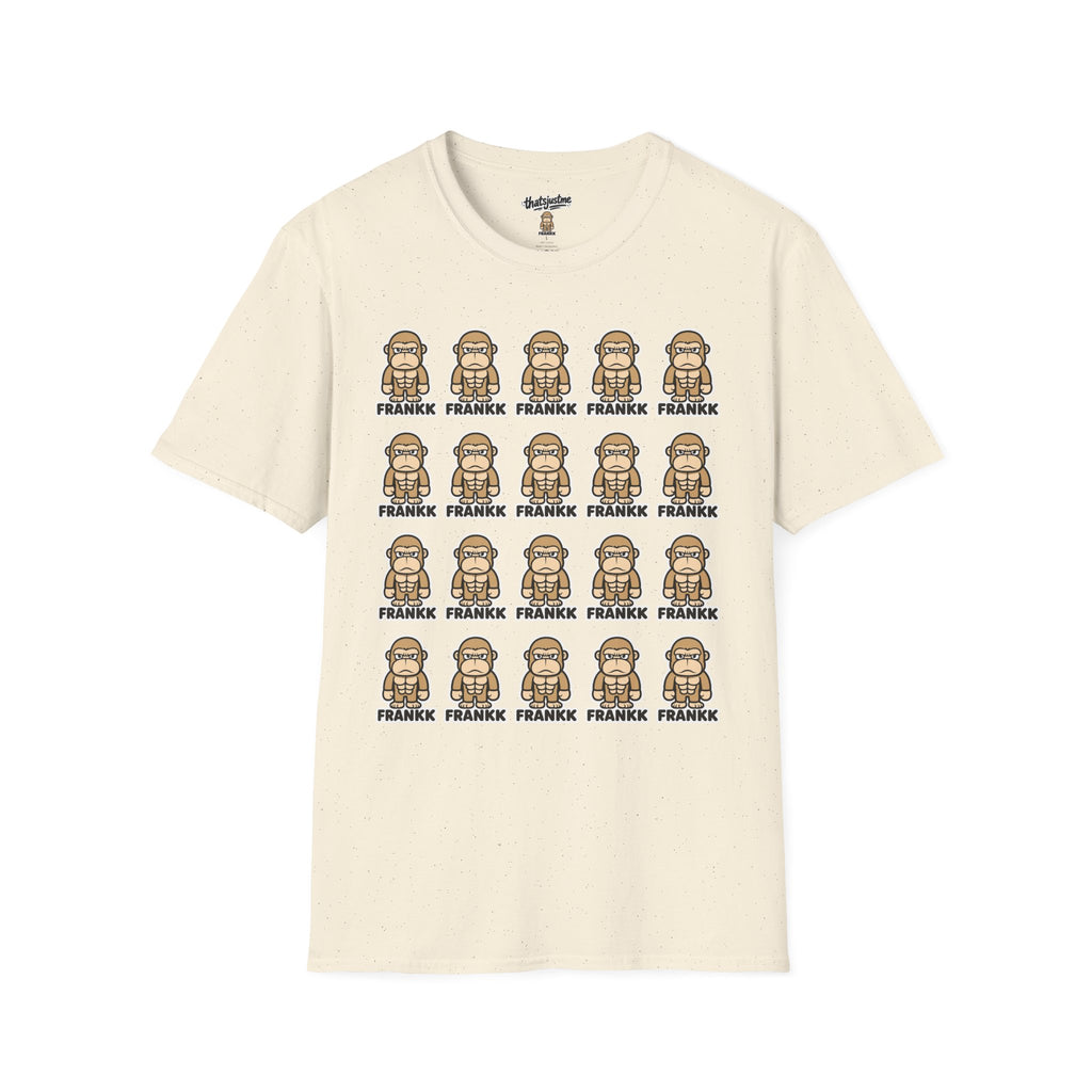 FRANKK The Ape Repeated "Essentials" Graphic Tee - Unisex T-Shirt