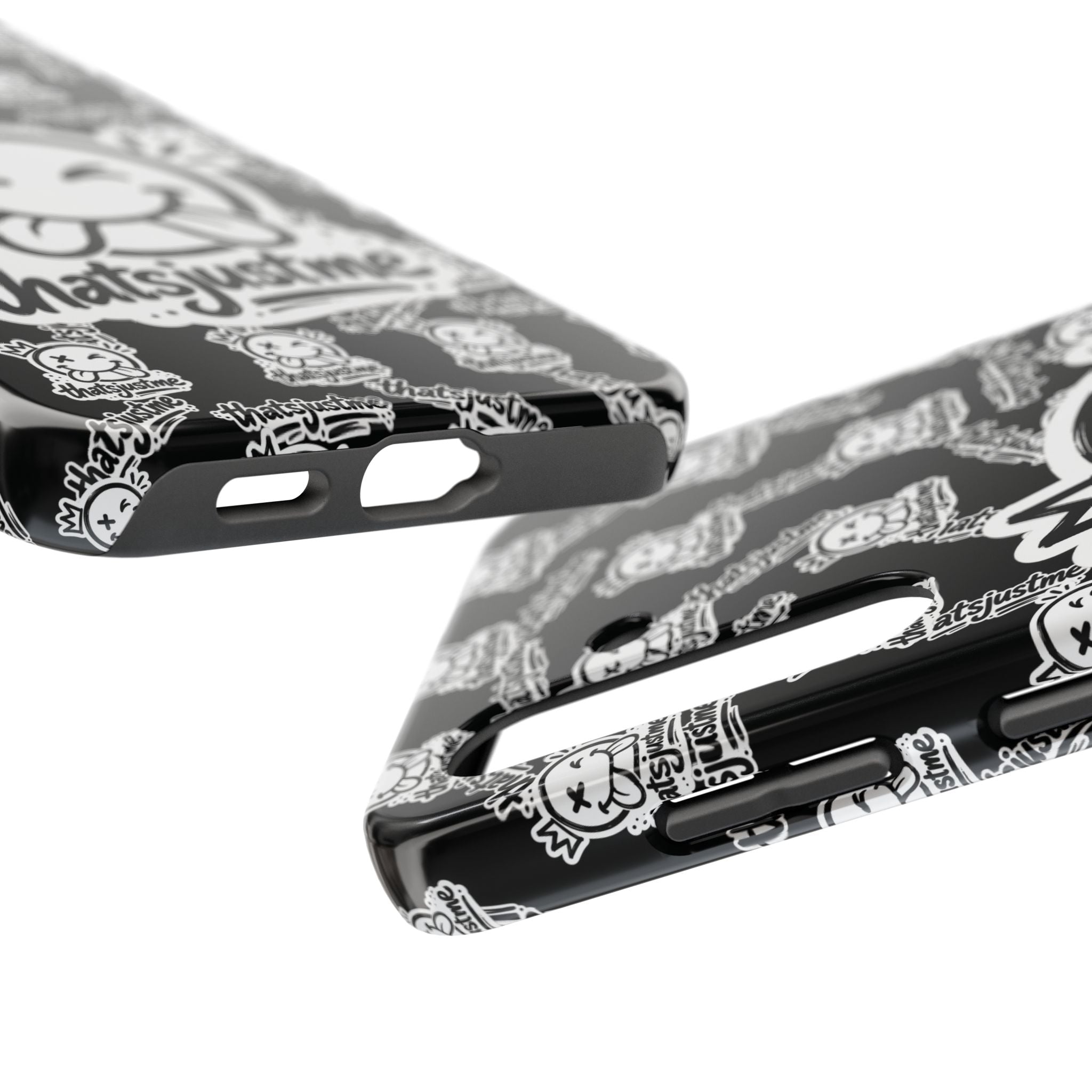 thatsjustme "Overload" Tough Phone Case - Black