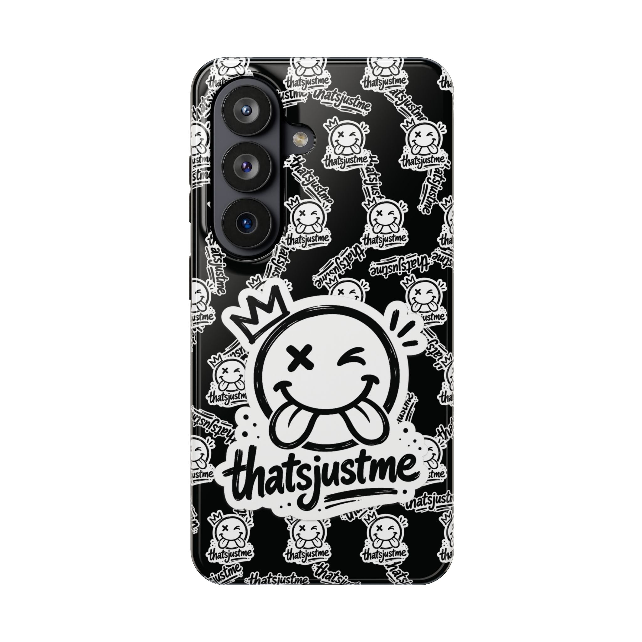 thatsjustme "Overload" Tough Phone Case - Black