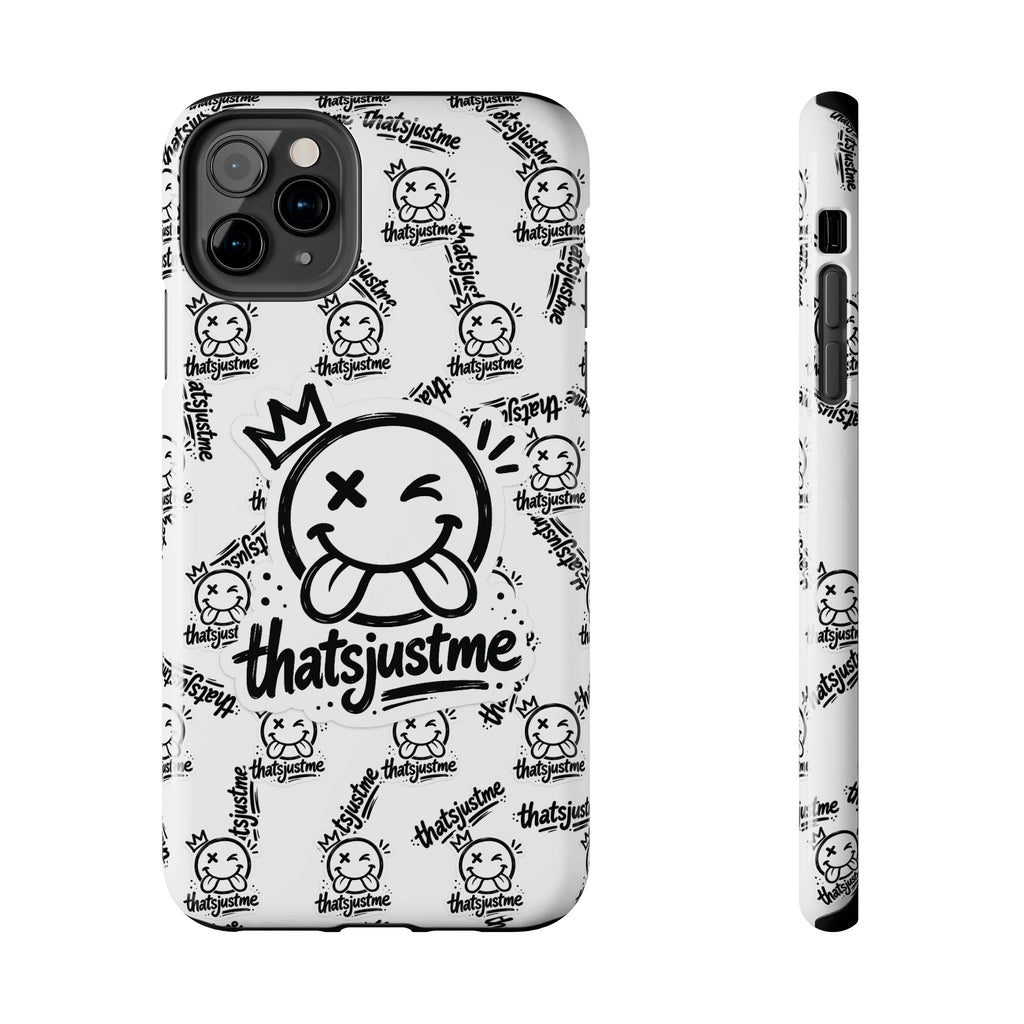 thatsjustme "Overload" Tough Phone Case - White