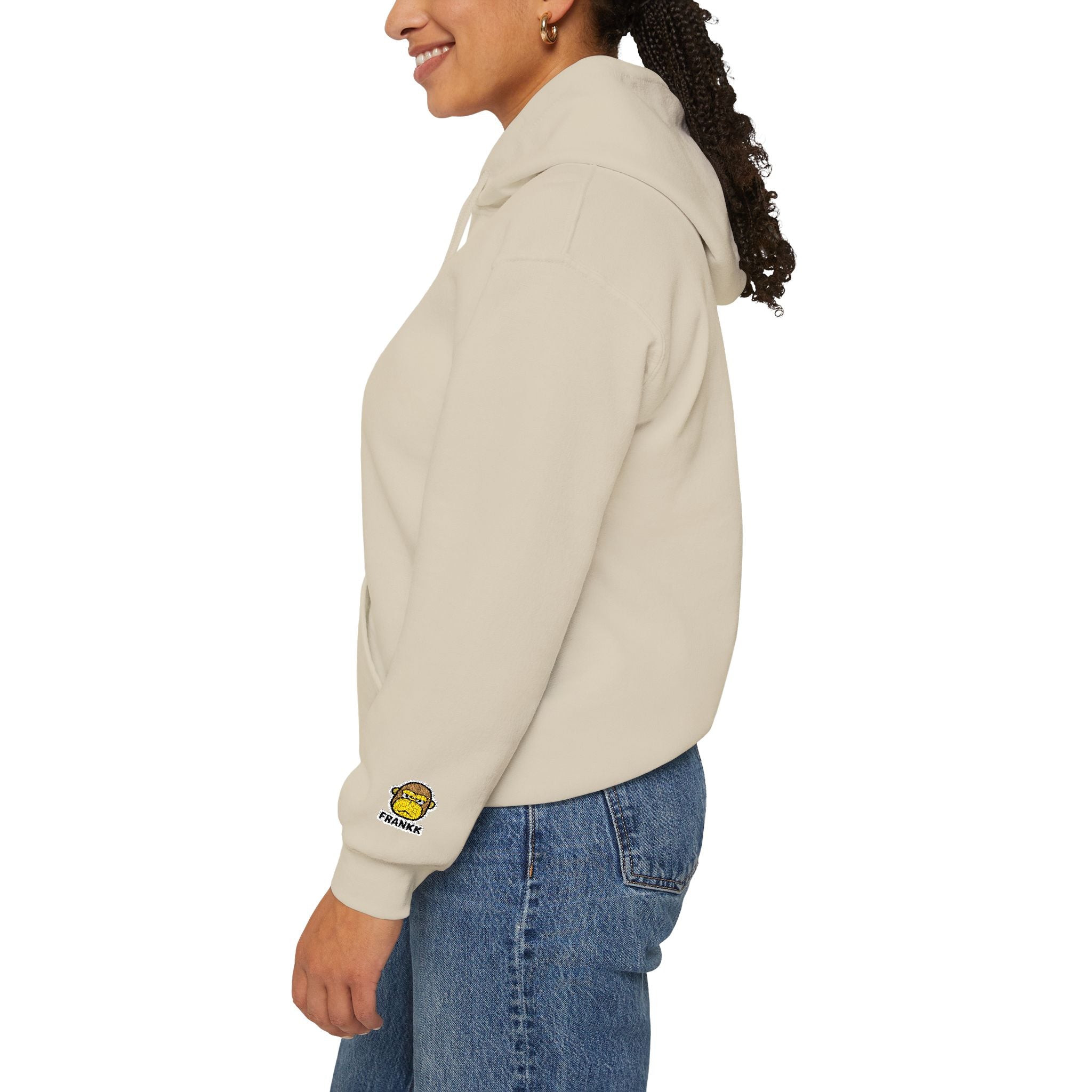 FRANKK The Ape "Essentials" Embroidered Hoodie - Unisex Sweatshirt