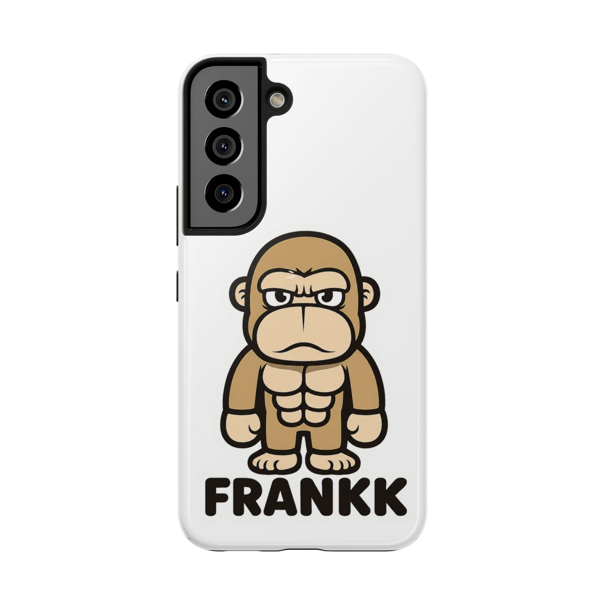 FRANKK The Ape "Essentials" Tough Phone Case - White
