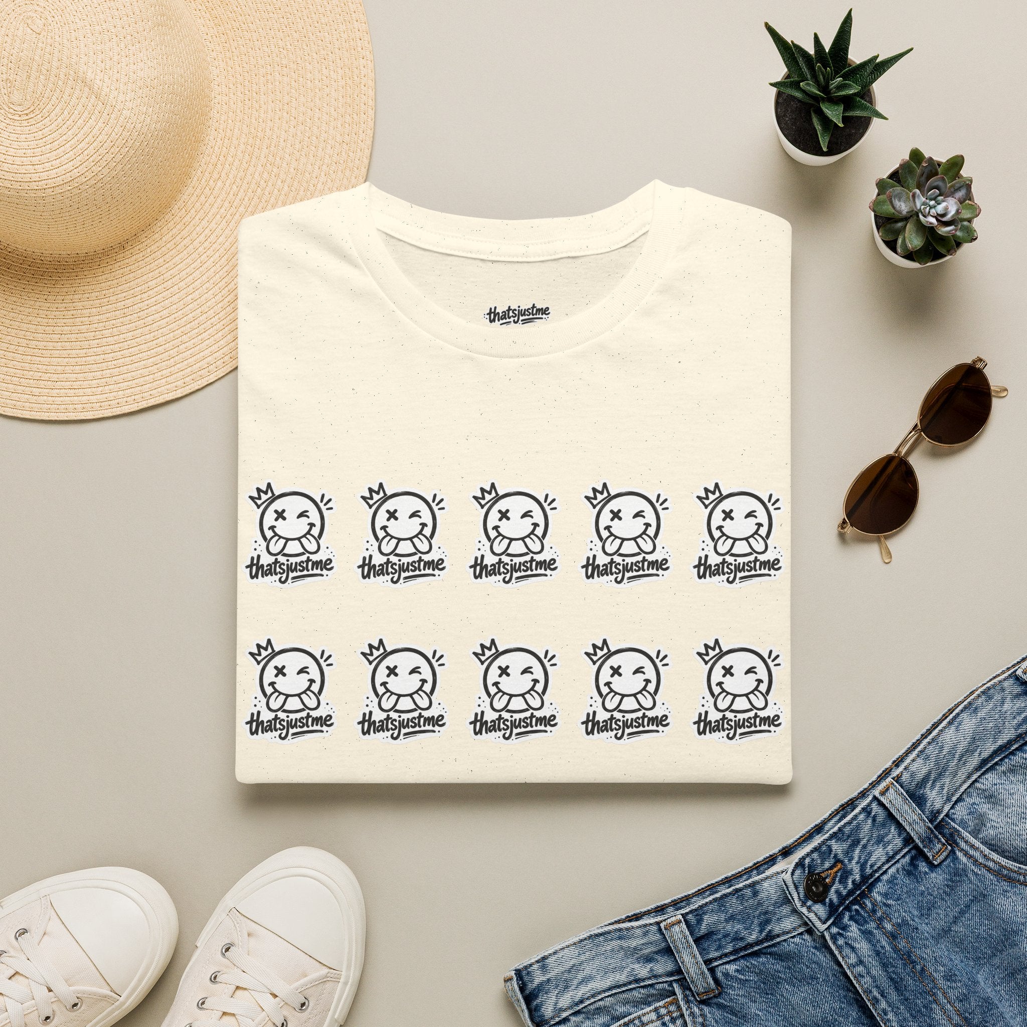 thatsjustme "OG" Repeated Graphic Tee - Unisex T-Shirt