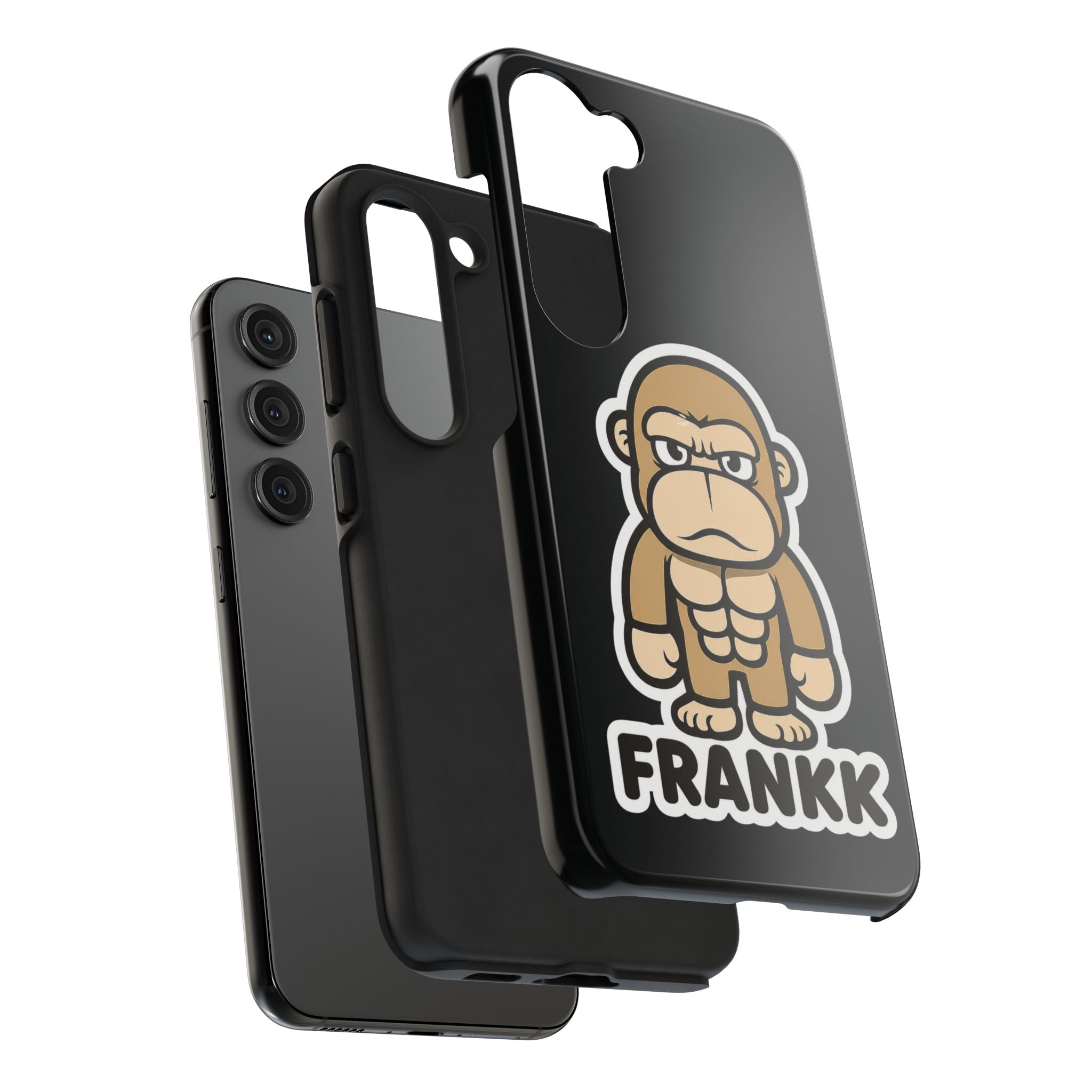FRANKK The Ape "Essentials" Tough Phone Case - Black