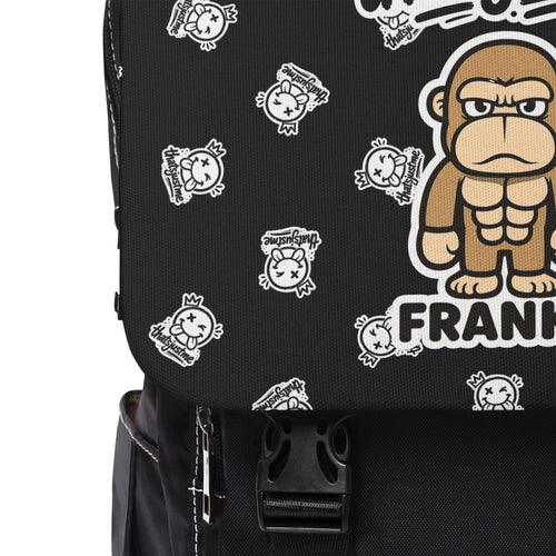 "Limited Edition" thatsjustme & FRANKK The Ape "OG" Backpack — Casual Shoulder Daypack