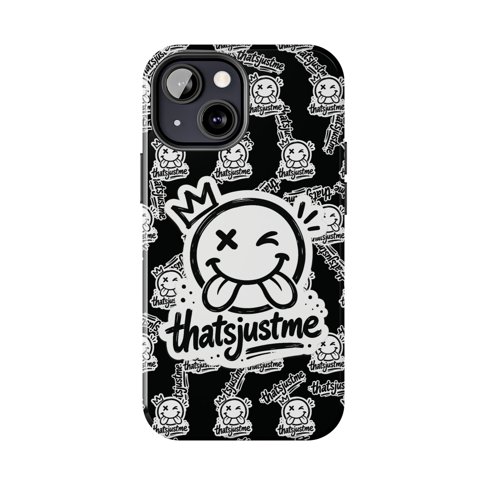thatsjustme "Overload" Tough Phone Case - Black