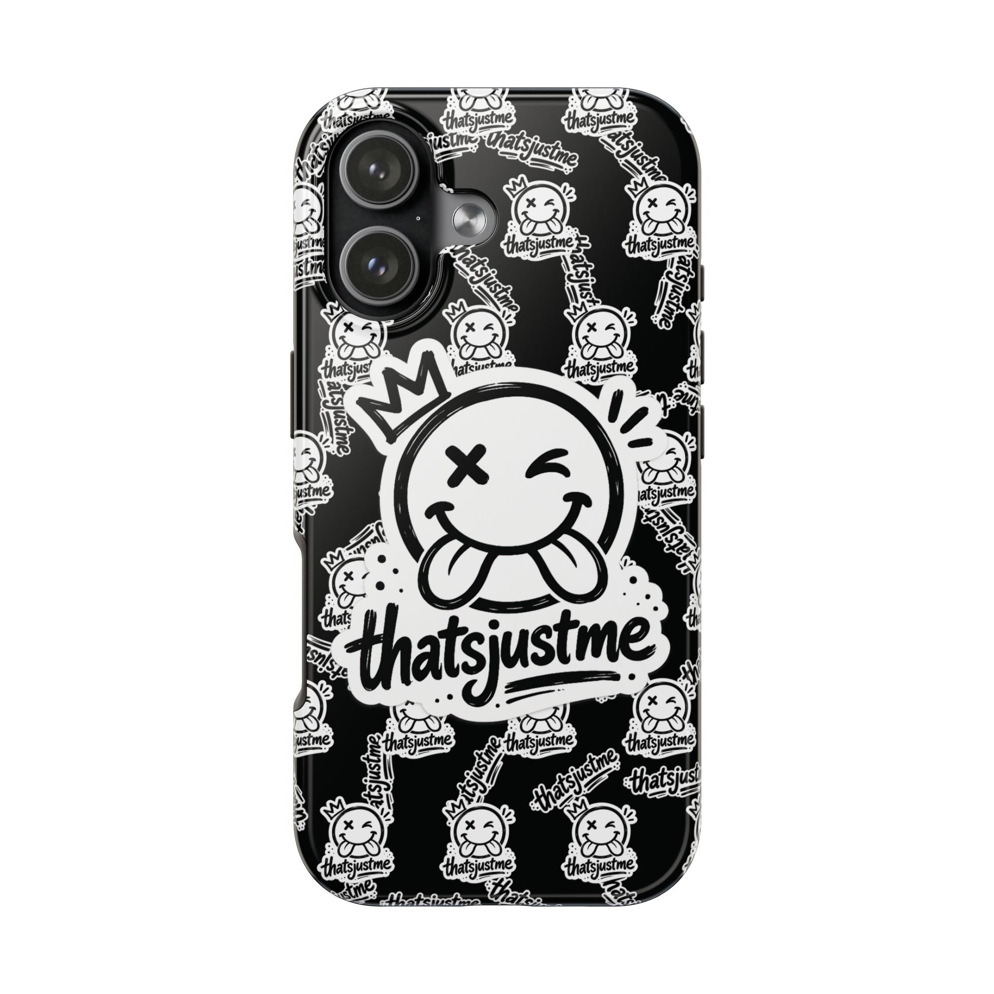 thatsjustme "Overload" Tough Phone Case - Black