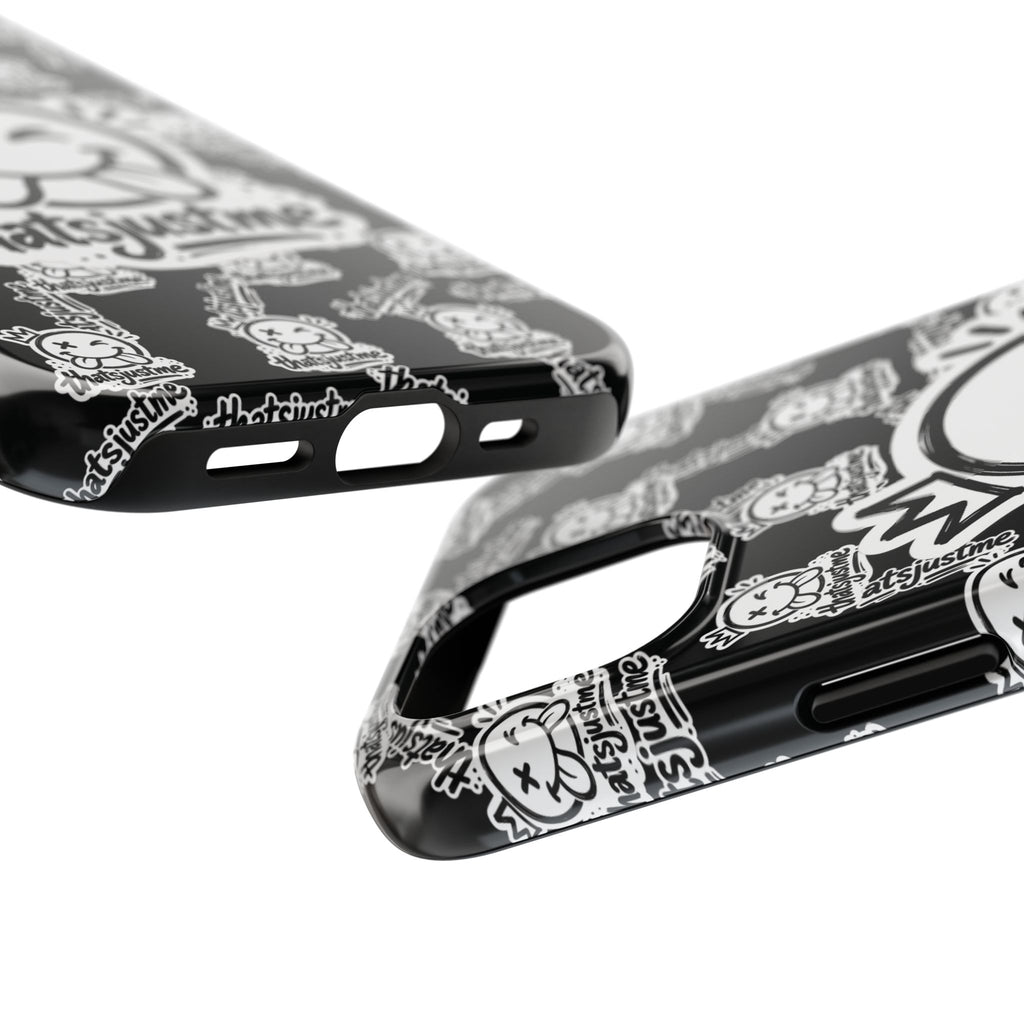 thatsjustme "Overload" Tough Phone Case - Black