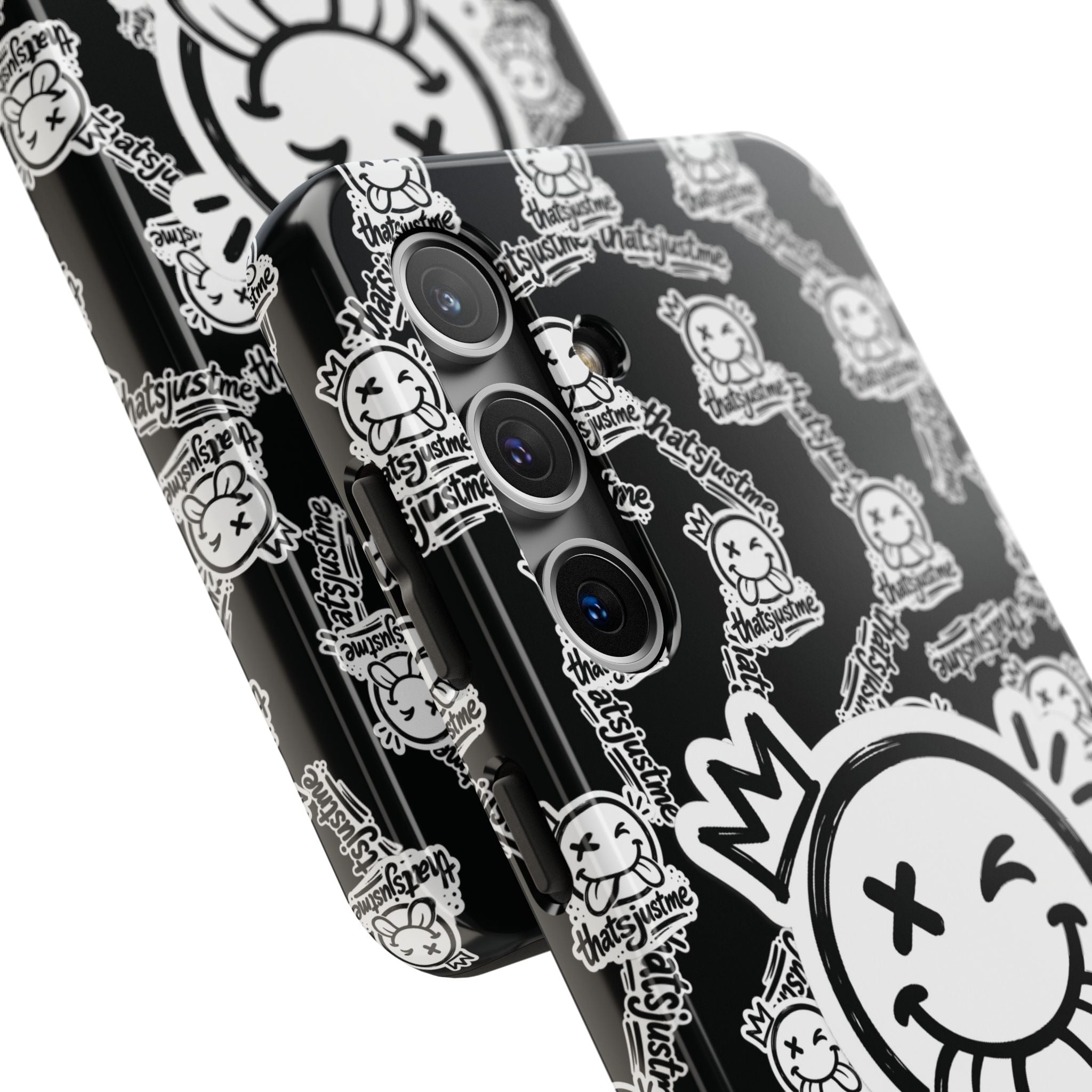 thatsjustme "Overload" Tough Phone Case - Black